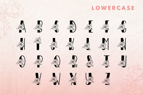 Mom Monogram Font Font AnningArts Design 