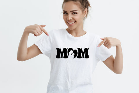 Mom - Mother's Day SVG Design SVG CraftLabSVG 