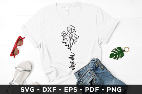 Mom - Mother's Day SVG File SVG CraftLabSVG 