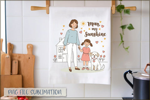 Mom my sunshine Towel Sublimation Sublimation Shetara Begum 