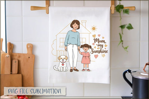 Mom my sunshine Towel Sublimation Sublimation Shetara Begum 