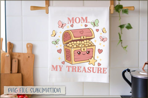 Mom, my treasure Towel Sublimation Sublimation Shetara Begum 