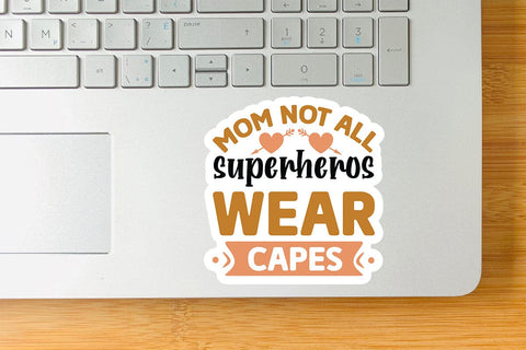 Mom not all superheros wear capes SVG Angelina750 