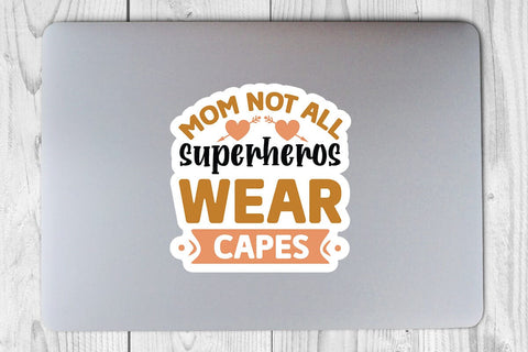Mom not all superheros wear capes SVG Angelina750 