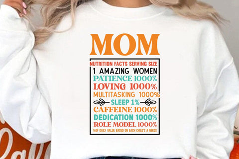 mom nutrition facts serving size SVG Angelina750 