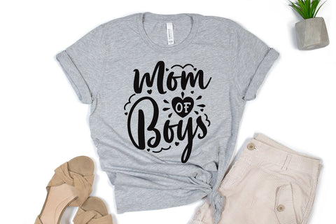 Mom of Boys, Mother's Day SVG File SVG CraftLabSVG 
