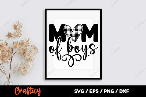 Mom of boys SVG Design SVG Designangry 