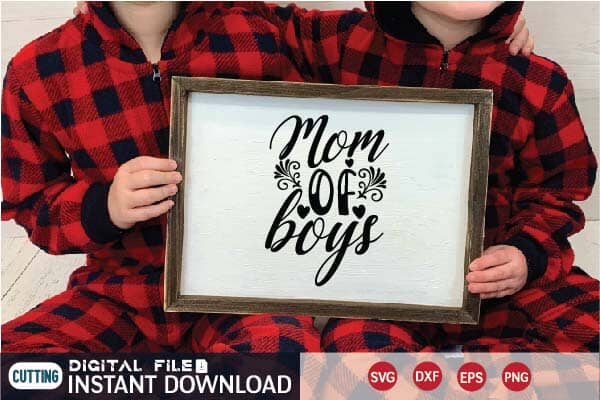 mom of boys svg SVG designer krishna 