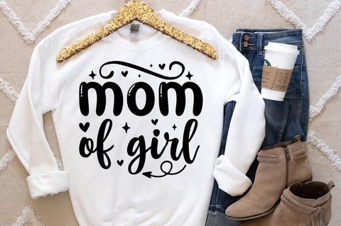 Mom of girl SVG Design SVG Designangry 