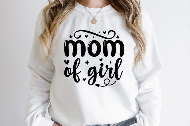 Mom of girl SVG Design SVG Designangry 