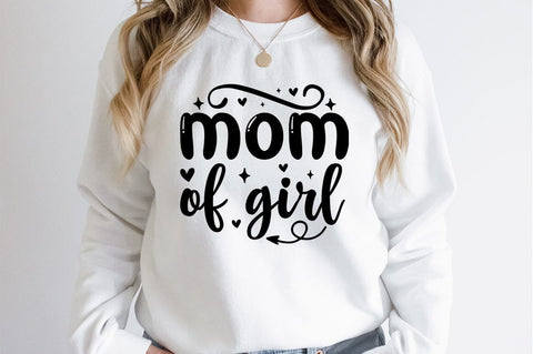 Mom of girl SVG Design SVG Designangry 