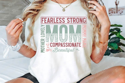 Mom Phrase Collage SVG Design SVG Regulrcrative 