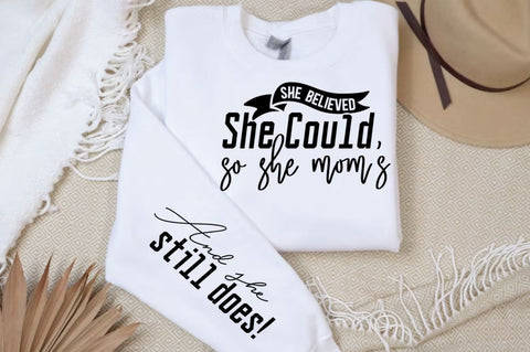 Mom Quotes Sleeve SVG Design Bundle SVG Regulrcrative 