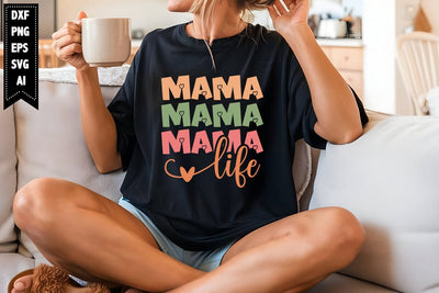 Mom Shirt Designs, Mother's Day Gift, Mom Life SVG shah alam 