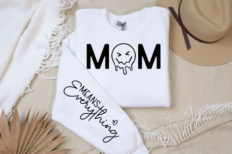 Mom Sleeve SVG Design, Mother's Day Sleeve SVG SVG Regulrcrative 