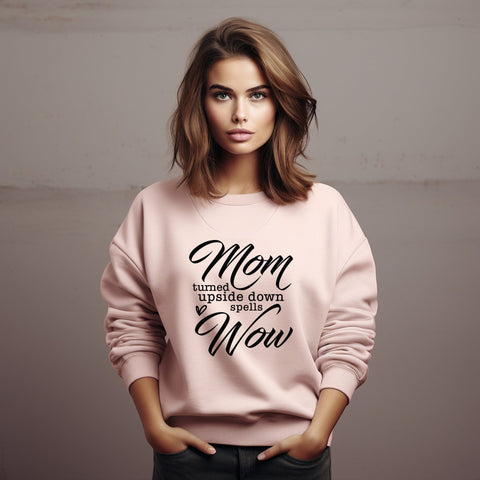 Mom Spells Wow SVG EPS PNG, Happy Mothers Day Svg, Mom Shirt Svg, Mom Svg, Super Mom Svg, Gift For Mom, Best Mom Ever Svg, Love You Mom Svg SVG DesignDestine 