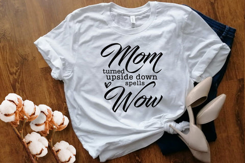 Mom Spells Wow SVG EPS PNG, Happy Mothers Day Svg, Mom Shirt Svg, Mom Svg, Super Mom Svg, Gift For Mom, Best Mom Ever Svg, Love You Mom Svg SVG DesignDestine 