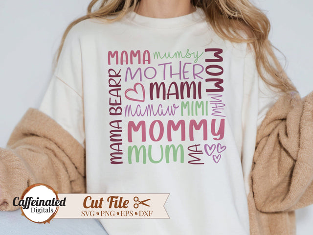 Mom Subway Art SVg SVG Caffeinated SVGs 