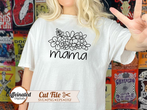 Mom SVG Bundle SVG Caffeinated SVGs 