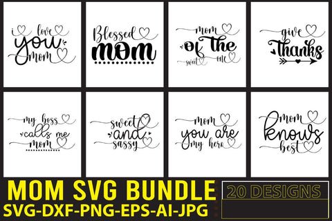 Mom-SVG-Bundle SVG Syaman 