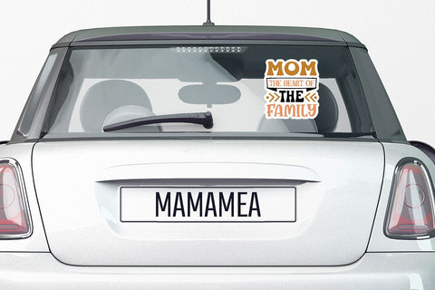 Mom the heart of the family SVG Angelina750 