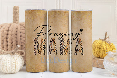 Mom Tumbler Wrap 20oz Skinny Straight Mother's Day Tumbler Sublimation Mama Design Digital Download Mom Life PNG Boho Floral Glitter Sublimation BouDesign 