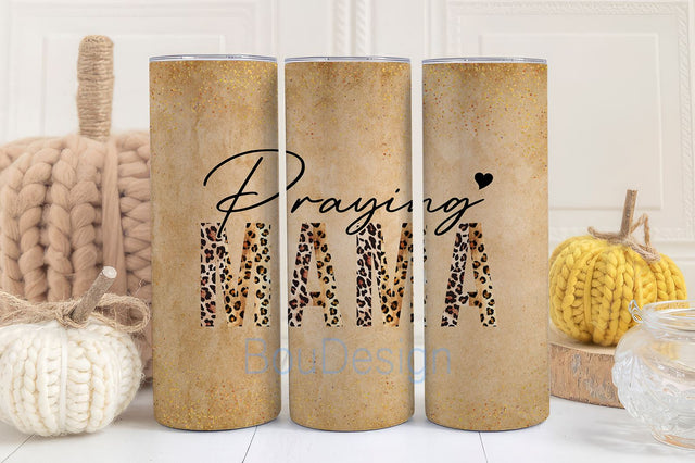Mom Tumbler Wrap 20oz Skinny Straight Mother's Day Tumbler Sublimation Mama Design Digital Download Mom Life PNG Boho Floral Glitter Sublimation BouDesign 