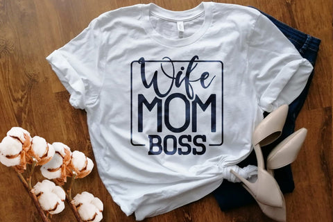Mom Wife Boss Svg Png Files, MomLife Svg, Mom Svg, Mom Vibes Svg, Mom Mode Svg, Mothers Day Svg, Mom Shirt Svg, Girl Mom Svg, Boy Mom Svg SVG DesignDestine 