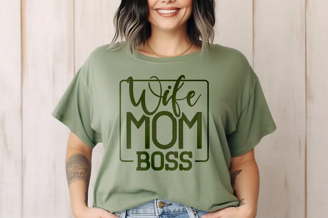 Mom Wife Boss Svg Png Files, MomLife Svg, Mom Svg, Mom Vibes Svg, Mom Mode Svg, Mothers Day Svg, Mom Shirt Svg, Girl Mom Svg, Boy Mom Svg SVG DesignDestine 
