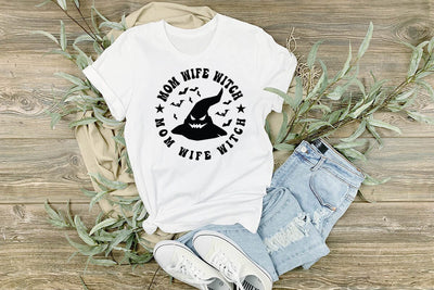 Mom wife witch SVG Angelina750 