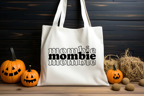 Mombie Halloween Mom SVG I Halloween Shirts SVG -PNG SVG Happy Printables Club 