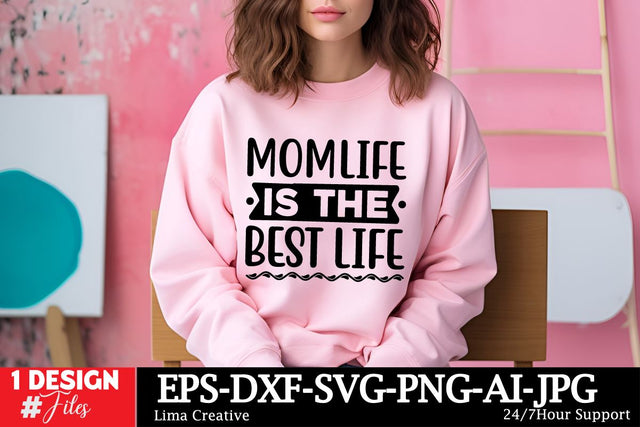 Momlife is The Best Life SVG Cut FIle SVG Insomnia Std 