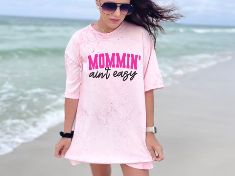 Mommin' Ain't Easy PNG SVG JPG SVG So Fontsy Design Shop 