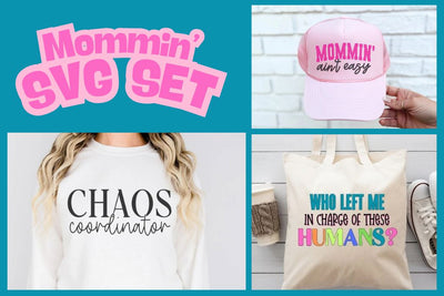 Mommin' SVG Set SVG So Fontsy Design Shop 