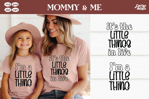 Mommy and Me SVG Bundle | Matching t-shits Bundle SVG Carla C Designs 