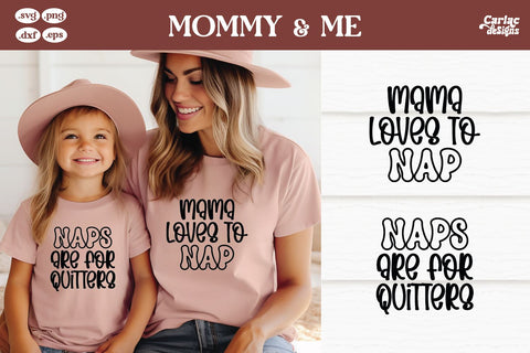 Mommy and Me SVG Bundle | Matching t-shits Bundle SVG Carla C Designs 