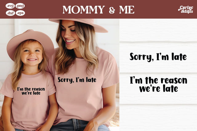 Mommy and me Svg SVG Carla C Designs 