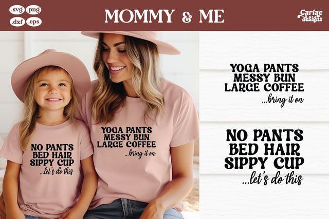 Mommy and me Svg SVG Carla C Designs 