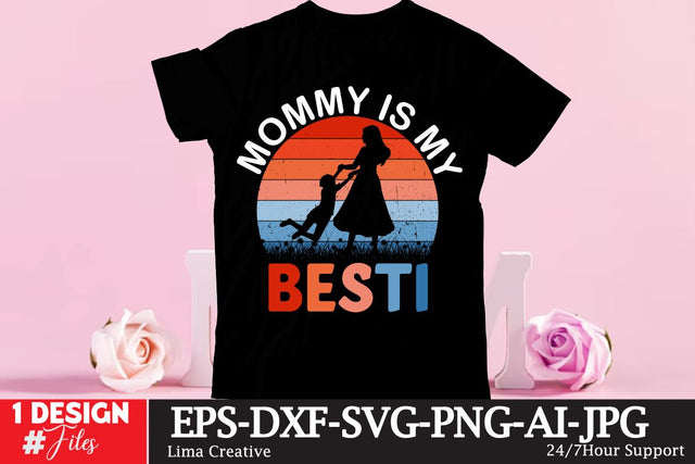 Mommy Is My Besti Sublimation Design Sublimation Insomnia Std 