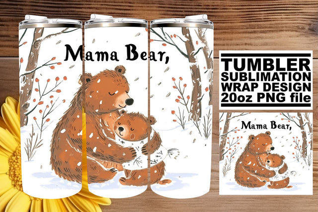 Mommy Love Sublimation Tumbler Art Sublimation afrosvg 