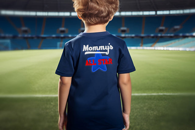 Mommy's All Star Applique Embroidery Embroidery/Applique DESIGNS Designed by Geeks 