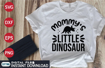 Mommy's Little Dinosaur svg SVG designer krishna 