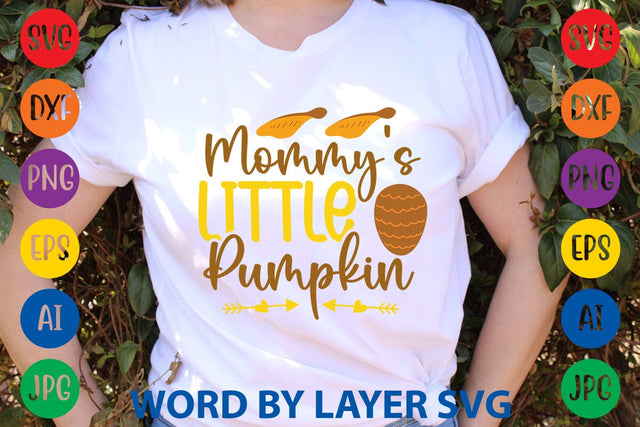 Mommy's Little Pumpkin svg design SVG Rafiqul20606 