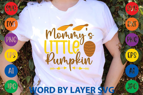 Mommy's Little Pumpkin svg design SVG Rafiqul20606 