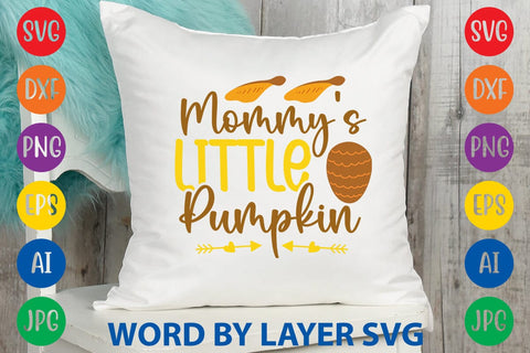 Mommy's Little Pumpkin svg design SVG Rafiqul20606 