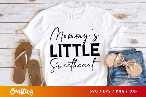 Mommys little sweetheart SVG Design SVG Designangry 