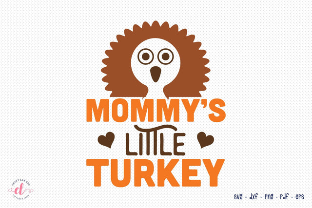 Mommy's Little Turkey SVG SVG CraftLabSVG 