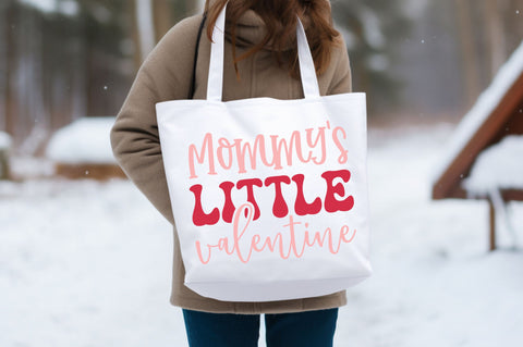 Mommys little valentine SVG design SVG Regulrcrative 