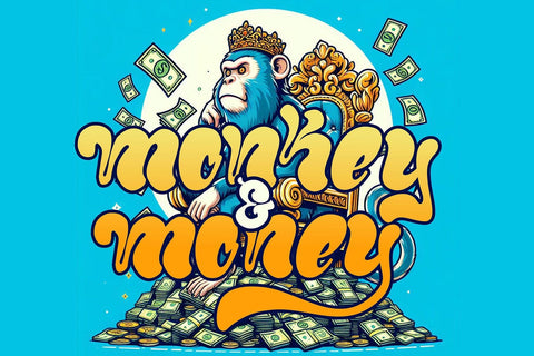 Momo Game - Groovy Display Font Font Mozzatype 