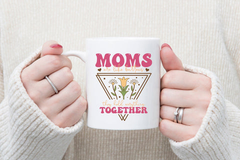 Moms Are Like Buttons | Mother's Day Sublimation Sublimation CraftLabSVG 